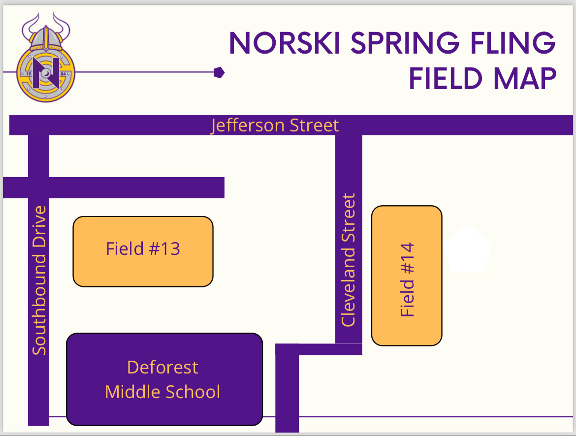 Field Map for Spring Fling